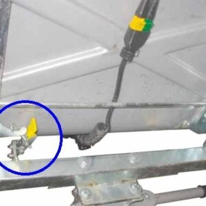 Cierre tracción amarillo del carrier