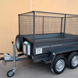 Remolque 2 ejes 2.200 x 1.300 x 500 – Reforzado – Mma 750 kg